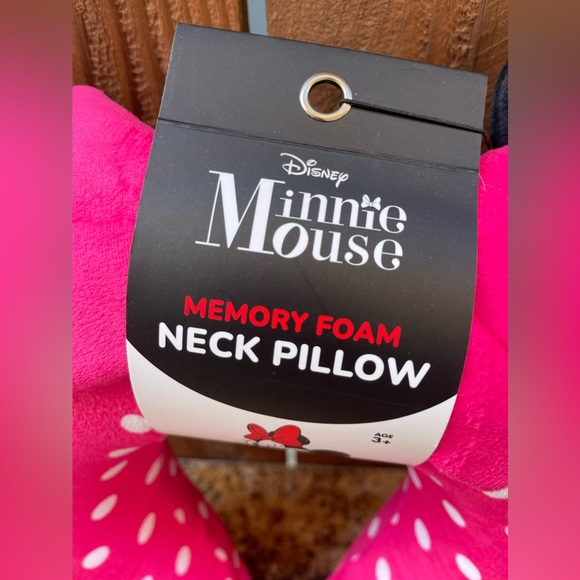 Disney Minnie Mouse Polkadot Neck Pillow - Picture 2 of 7